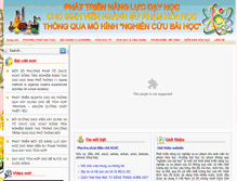 Tablet Screenshot of nghiepvusupham.com